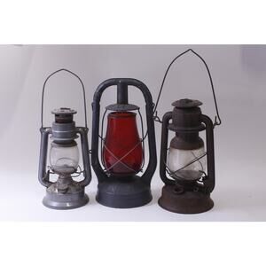 Antique, Kerosene Lanterns, Meva 864, Monarch, Oil Lamps, Rustic ~ 250521-WH 712
